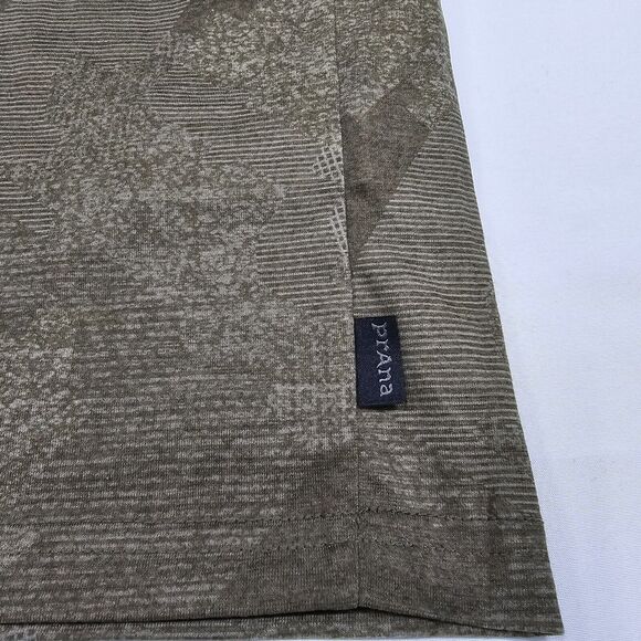 NWT prAna Men's Green Camo “Prospect Heights” T-Shirt Size XS - Picture 3 of 9